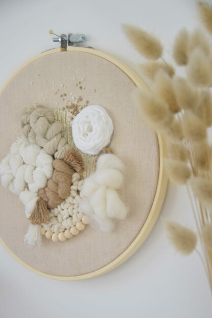 Tambour décoratif "Naturel & Doré" – Image 3