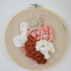 Tableau textile "Brique & Beige" – Image 3