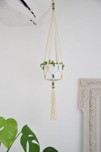 Suspension pour plante tricolore – Image 3