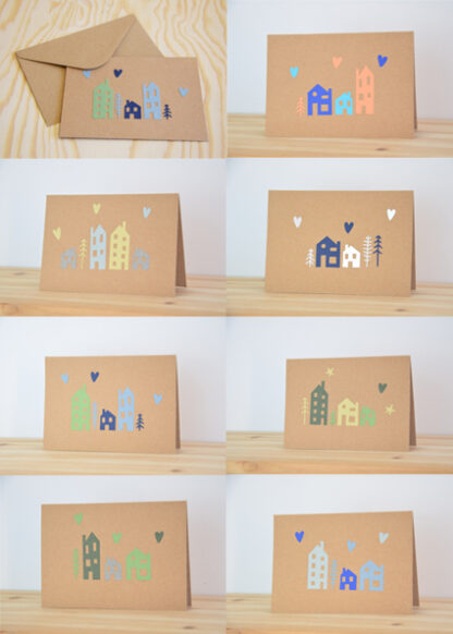Carte double "Maisonnettes" – Image 2