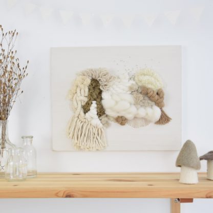 Tableau textile sur toile #1