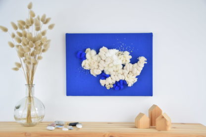 Tableaux textiles - Collection "BLUE THERAPY" – Image 2