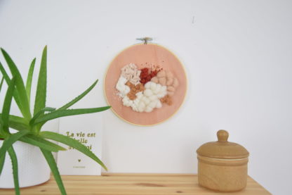 Tableau textile Terracotta – Image 2
