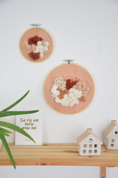Tableau textile Terracotta – Image 3