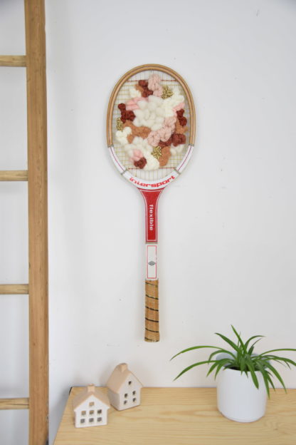 Raquette tissée - Rouge – Image 4