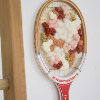 Raquette tissée - Rouge