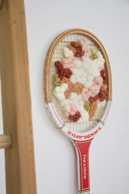 Raquette tissée - Rouge