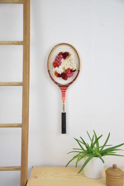 Raquette "Junior" tissée - Rouge
