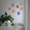 Déco murale punch needle "BG" – Maison Bâ x Robo Typo – Image 2