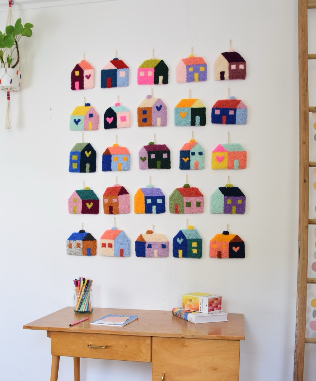 Maison en punch needle n°26 à 50/100