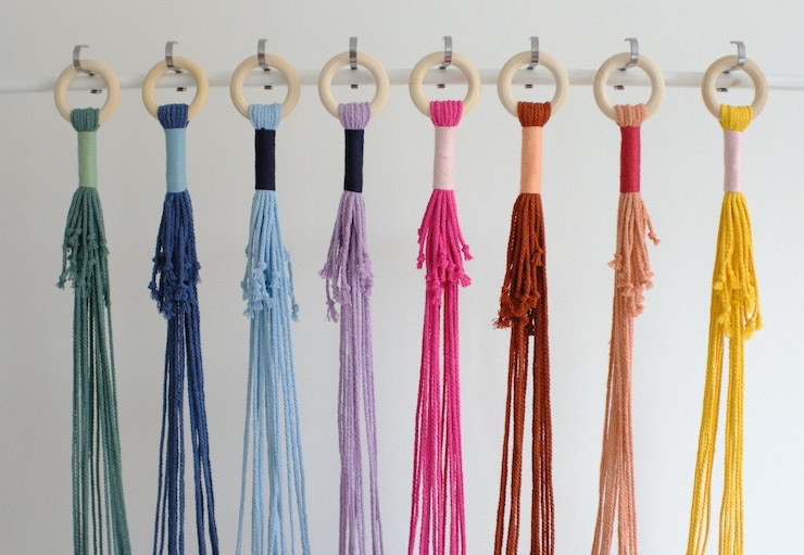 Suspension pour plante colorée (8 coloris au choix) – Image 3