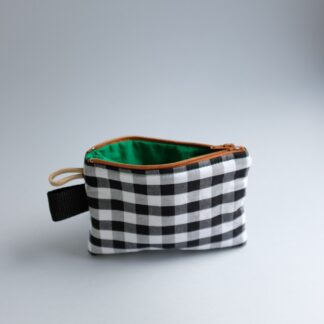 TIPOCHETTE MINI - Porte monnaie vichy & vert