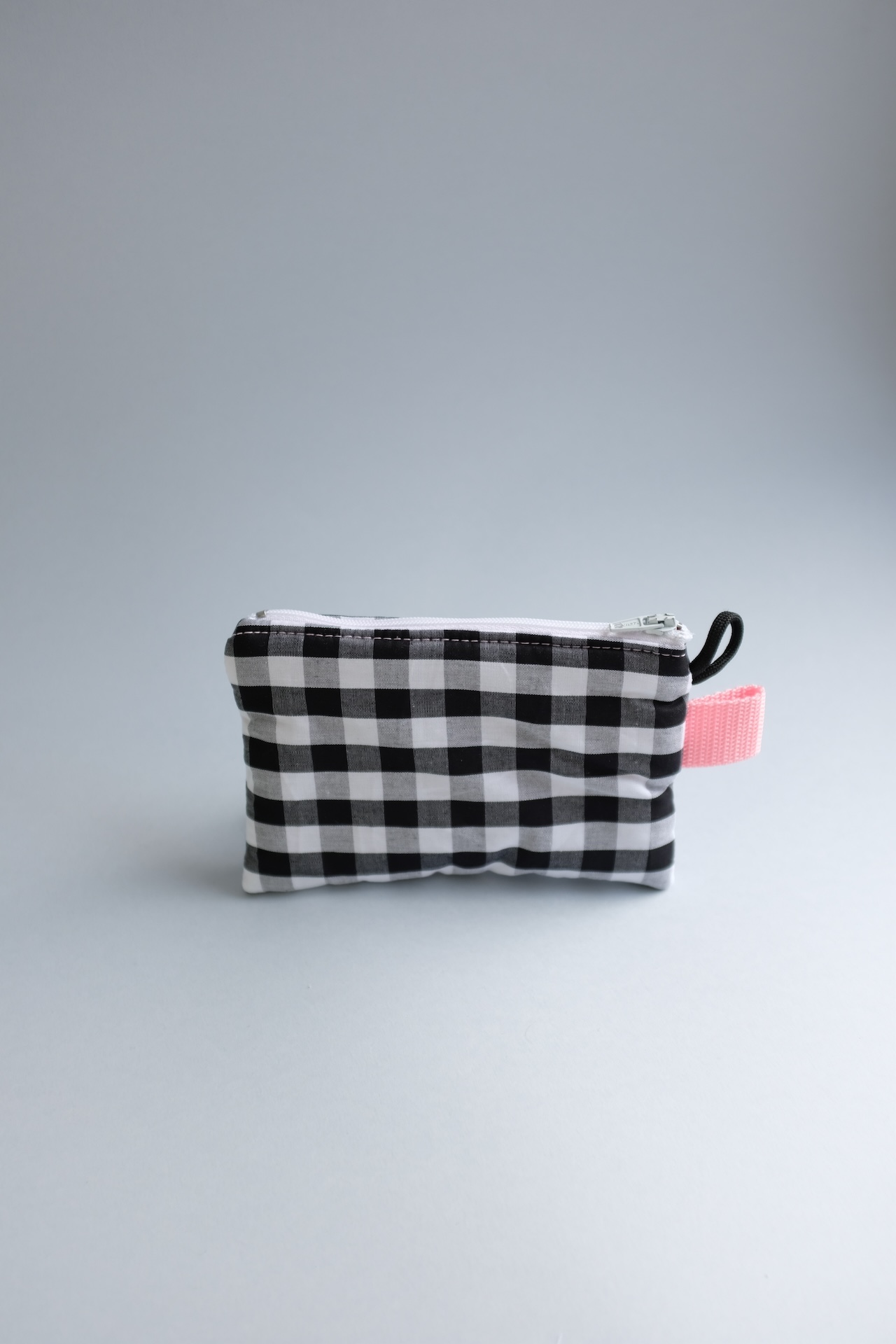 TIPOCHETTE MINI - Porte monnaie vichy & rose – Image 2