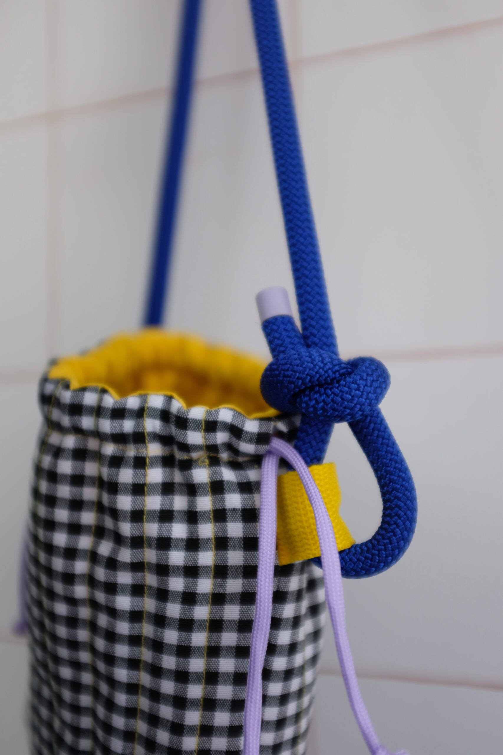 POTISAC - Petit sac Vichy Noir & Blanc – Image 2