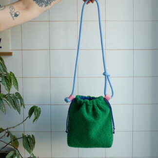 GROSAC - Sac Moumoute Vert, cordon bleu