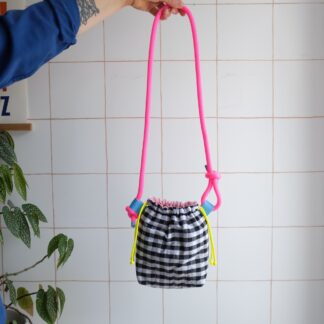 POTISAC - Petit sac Vichy & Rose