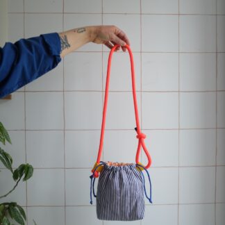 POTISAC & GROSAC - Sacs à Rayures Bleu marine