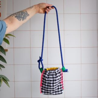 POTISAC - Petit sac Vichy gros carreaux